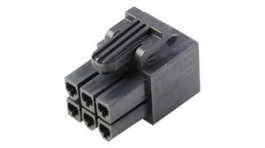 172708-1006, Mini-Fit Sigma Receptacle Housing, 6 Poles, 2 Rows, 4.2mm Pitch, Molex