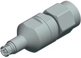 19K132-S00D3, Adapter SMP female/SMA male 50 Ohm, Rosenberger connectors