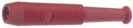 MKU 1 RED, Coupler diam. 2 mm red, SKS Kontakttechnik