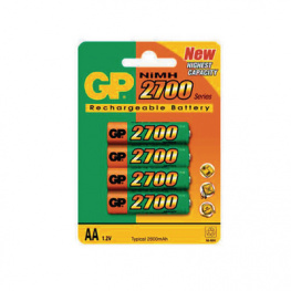 270AAHC-U4/AA, NiMH rechargeable battery HR6/AA 1.2 V 2600 mAh, GP Batteries