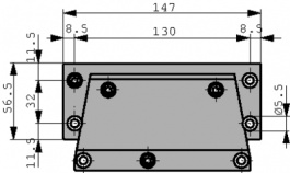 KEL-FG A10, Flange housing, Icotek