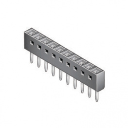 76341-306LF, PCB Socket, straight Pole no. 6, FCI (Amphenol FCI, AFCI))