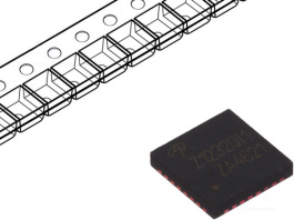 AOZ1233QI-01, Преобразователь DC/DC; buck; Uвх:2,7?28В; Uвых:24В; 8А; QFN30, AOS