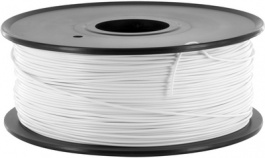 3301811, 3D Printer Filament PLA white 1 kg, -