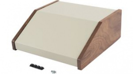 1456KK4WHCWW, Корпус: для пультов; 1456; Х:254мм; Y:259мм; Z:102мм; алюминий, Hammond