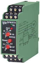 CPW-E12-2,5A, Реле мониторинга Cos-phi, Metz Connect