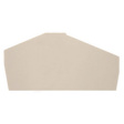 1807010000 ZAP ZDU4-2/4AN End plate 34.85x2x104.35mm Beige