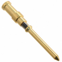 09150006123, Контакт; "папа"; 0,5мм2; Han D; никелированные, позолота; обжим, Harting