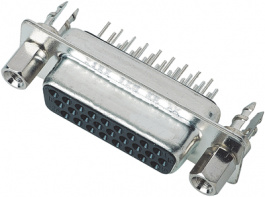09563515513, D-Sub high-density socket 44P, Harting