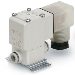 VX210MG, 2/2-Way Solenoid Valve 24 VDC 2/2 Opener (N.C.), SMC PNEUMATICS