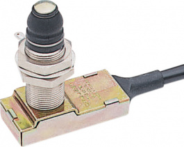 83 731310, Micro switch 5 A Cap tappet 1 change-over (CO), Crouzet