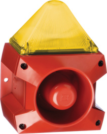 PA X 5-05 230 AC GE, Flashing sounder yellow, Pfannenberg