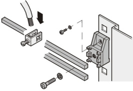 20118-282, Earthing rail, Schroff