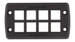 2583740000, One Piece Cable Entry Frame, Number of Grommets 8, CABTITE, Plastic, Weidmuller