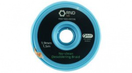 RND 560-00196, Desoldering Braid 1.5m 1.9mm Green, RND Lab