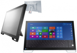 T2381W grey, FlexScan multi-touch monitor, Eizo