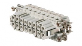 1650780000, Socket Insert, Size 5, 16 Poles, Screw, 250V, 16A, Weidmuller