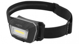 1600-0338, Headlamp, LED, Rechargeable, 280lm, 21m, IP65, Black, Ansmann