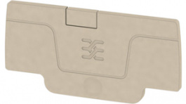 1552600000 [50 шт], AEP 2C 1.5 End plate Beige, Weidmuller
