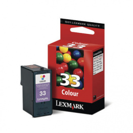 18CX033E, Чернила 33 многоцветный, Lexmark