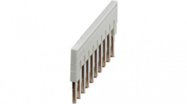 3039007, FBS 10-5 GY Plug-in Bridge, Grey, Poles, 10, Pitch 5.2 mm, Phoenix Contact