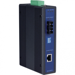 EKI-2541S, Промышленный преобразователь Ethernet-волокно, Advantech