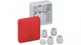 80770701, Junction Box 82 x 82 x 52mm Polystyrene IP65 Grey, Spelsberg