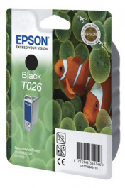 C13T02640110, Ink T026 black, Epson