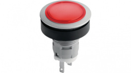 RRJL4, Indicator Light, Round, Red / Silver, 28 mm, Schlegel Elektrokontakt