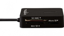CRDRU2300BK, Memory Card, SD/SDHC/microSDHC/XD/miniSD/TF/MS PRO/MS PRO Duo, Nedis (HQ)