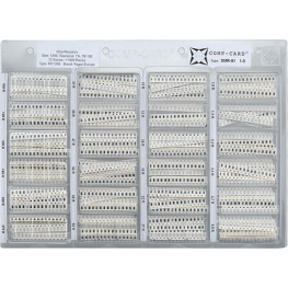 SMR-06, Resistor assortment SMD 0402&nbsp;&nbsp;±&nbsp;&nbsp;1 %, 0.125 W E6/E12, NOVA Elektronik