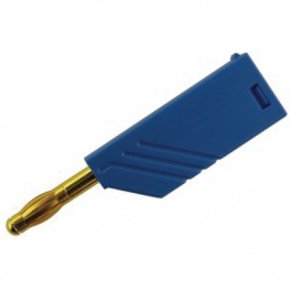 LAS N WS AU BLAU / BLUE, Plug diam. 4 mm Blue CAT I, SKS Kontakttechnik