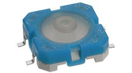 1.14.012.503/0000, Tactile Switch RACON 12, 1NO, 3.6N, 12 x 12mm, RAFI
