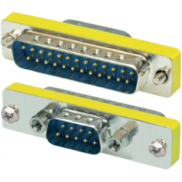 149-2-4, Mini adapter, serial DB9 - DB25 m - m, MSL