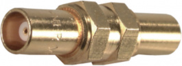 31 MCX-50-0-1/111 NE, Adapter MCX female/female 50 Ohm, Huber+Suhner