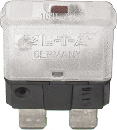 1610-21-25A, Circuit-breaker, thermal 25 A, ETA