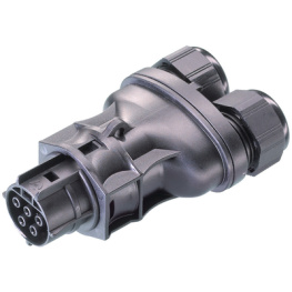RST20I5S B1 ZRY SW, Splitter Connector Splitter Screw Connection, Wieland Electric