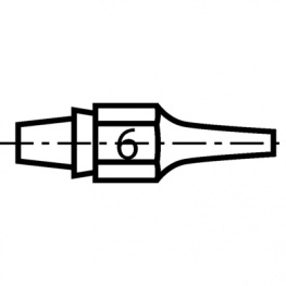 DX 116, Desoldering nozzle 1 p., Weller