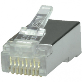 6MP8P8C50B5S2 [10 шт], RJ45 connector, 10-pack Cat.6 shielded, Maxxtro