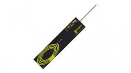 FXUB64.18.0150A, Cellular Antenna, Cyclone, 5G/4G/3G/2G/NB-IoT/CAT-M1/Wi-Fi/GPS, U.FL, , Adhesive Mount, Taoglas