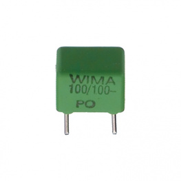 FKP2J021001L00KSSD, Polypropylene capacitor 10 nF +-10% 630 VDC 250 VAC, Wima