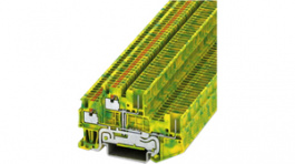 3212455, Terminal block PTTB green / yellow, 0.14...1.5 mm\x1a, 3212455, Phoenix Contact