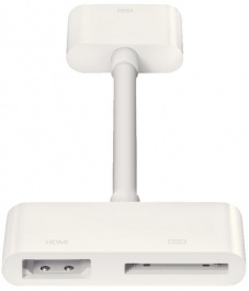 MD098ZM/A, Adapter Dock-Connector -> HDMI white, Apple