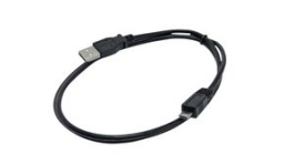 UUSBHAUB1M, Charging Cable USB-A Plug - USB Micro-B Plug 1m USB 2.0 Black, StarTech.com