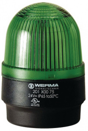 20120075, LED continuous lamp, green, WERMA Signaltechnik