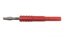 BU-32101-2, Banana Plug, Red, 20A, 1kV, Nickel-Plated, MUELLER