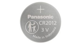 CR-2012EL/1B, Button Cell Battery, Lithium, CR2012, 3V, 60mAh, Panasonic