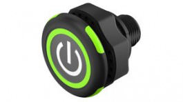 84-ASKS-B14-04A0, IO-Link Illuminated Capacitive Switch 200 mA 32 VDC 1NO IP69K/IK08, EAO