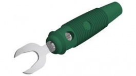 KB 3 GN, Cable Lug \x1a4mm Solder Green 30A Nickel-Plated, SKS Kontakttechnik