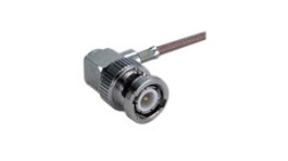 16 BNC-50-3-7/133 NH, RF Connector, BNC, Brass, Plug, Right Angle, 50Ohm, Solder Terminal, Crimp Terminal, Huber+Suhner